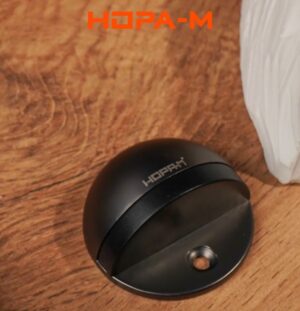 Ограничитель дверной НОРА-М №100,чёрный