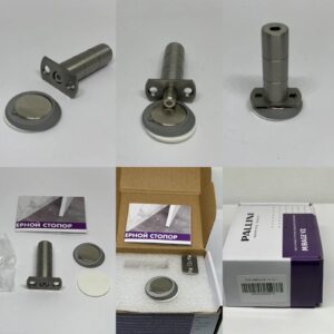 Магнитный дверной упор MIRAGE PAL-MIRAGE V2 SC матовый хром